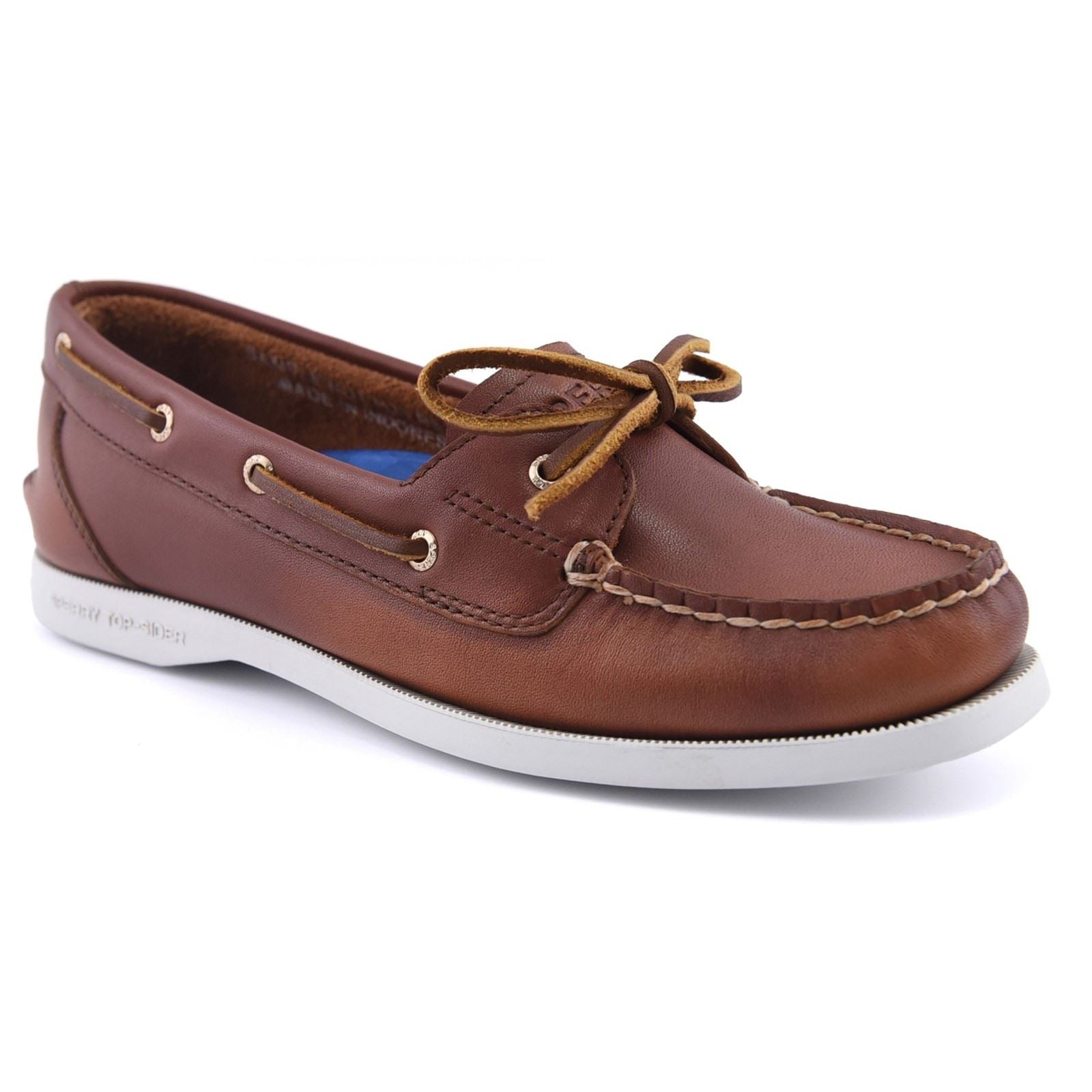 Sperry Authentic 1 Eye Lederschuhe Für Damen In Braun