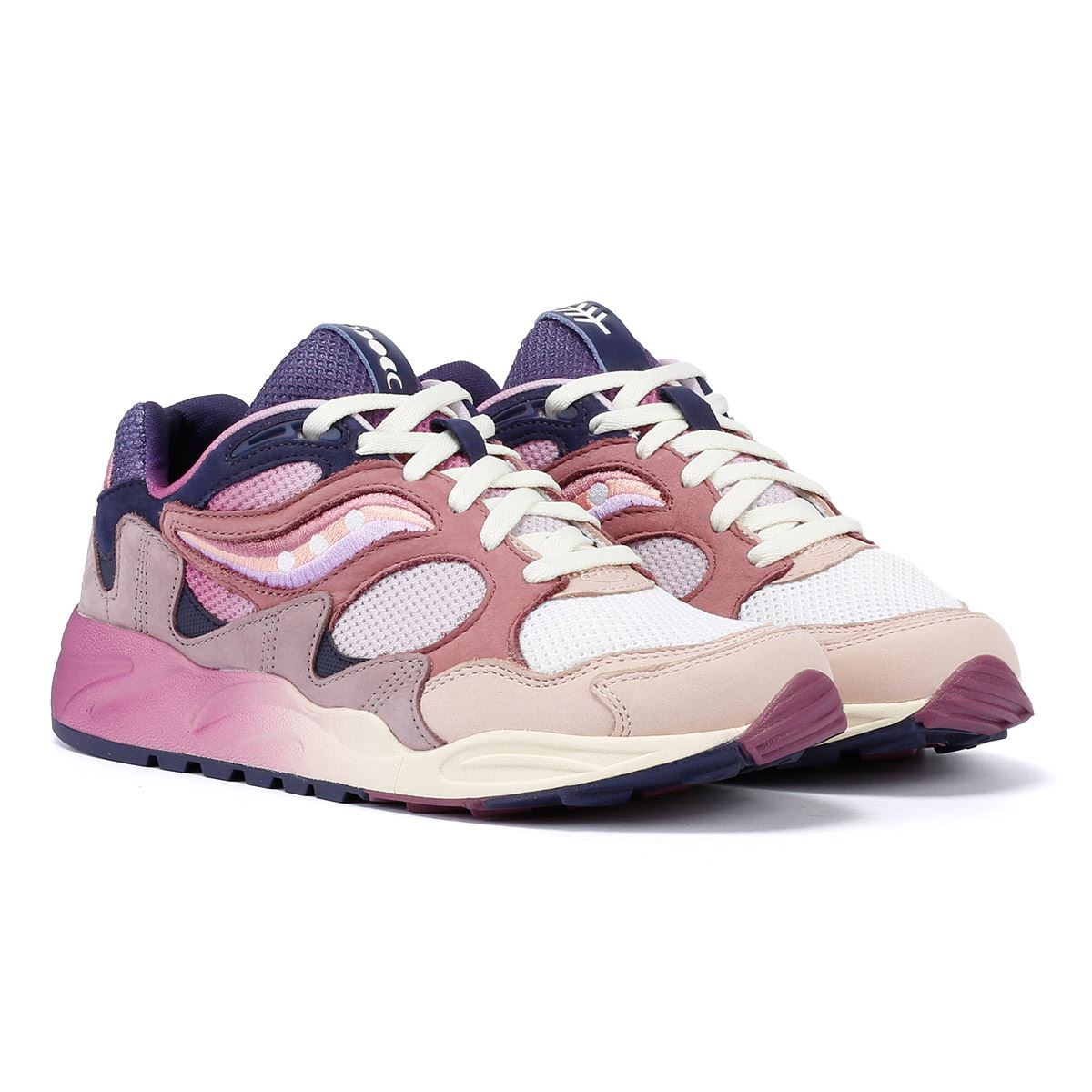 Saucony Shadow 2 Flieder/Blaue Turnschuhe