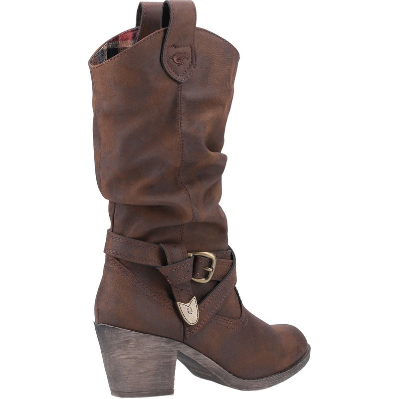 Rocket Dog Sidestep Damen Braune Stiefel