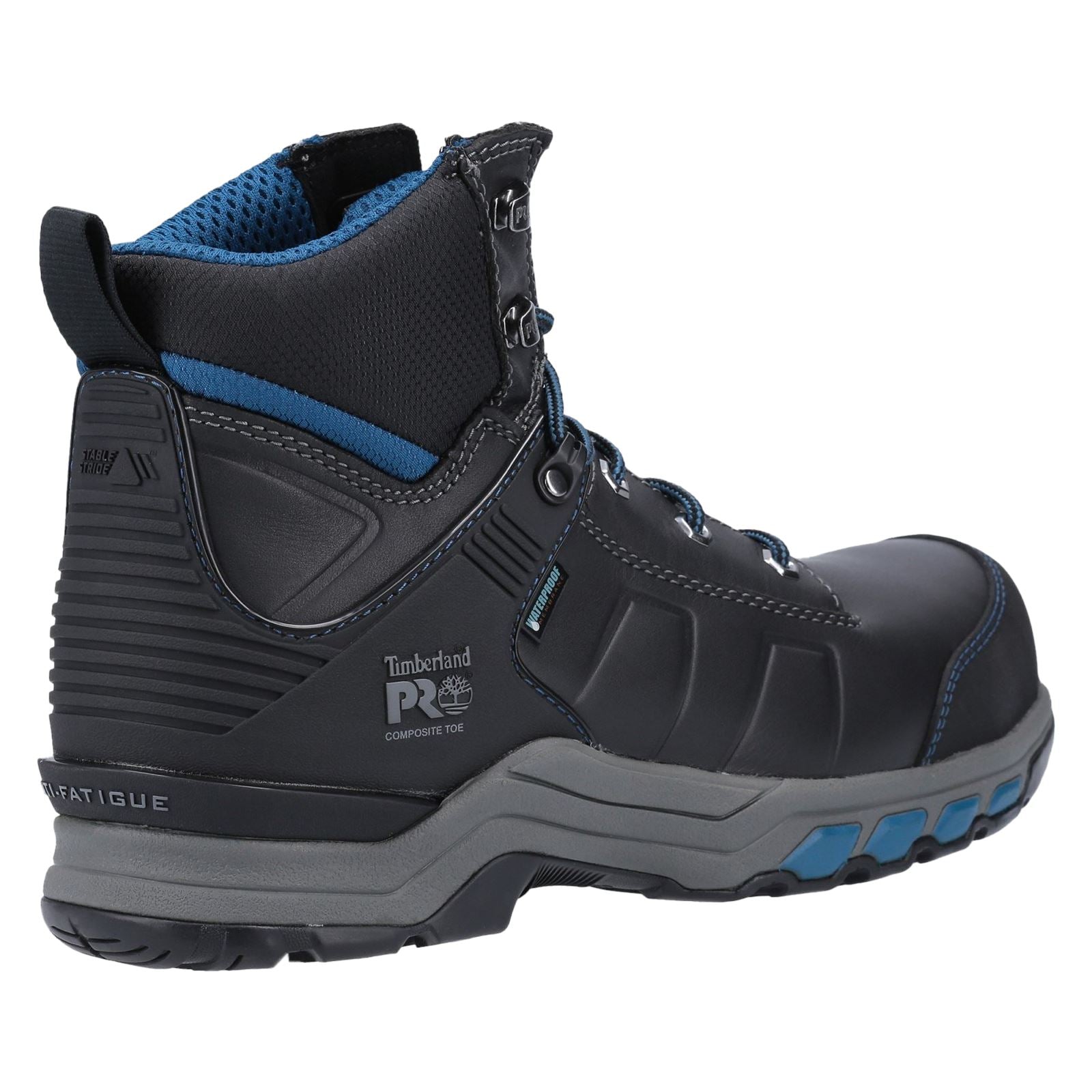 Timberland Pro Hypercharge Arbeitsschuhe Aus Leder Schwarz/Türkis