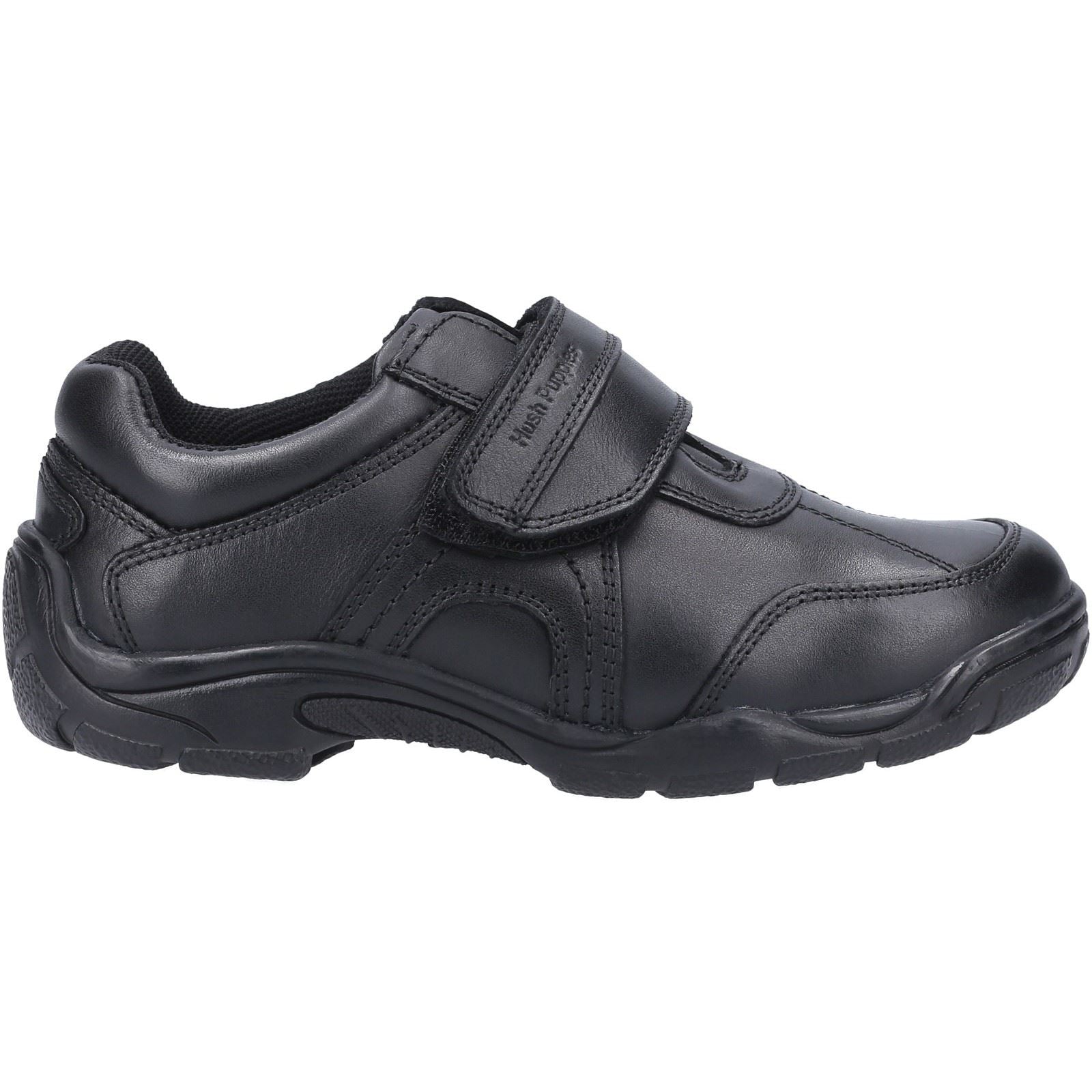 Hush Puppies Arlo Junior Lederschuhe Für Jungen In Schwarz
