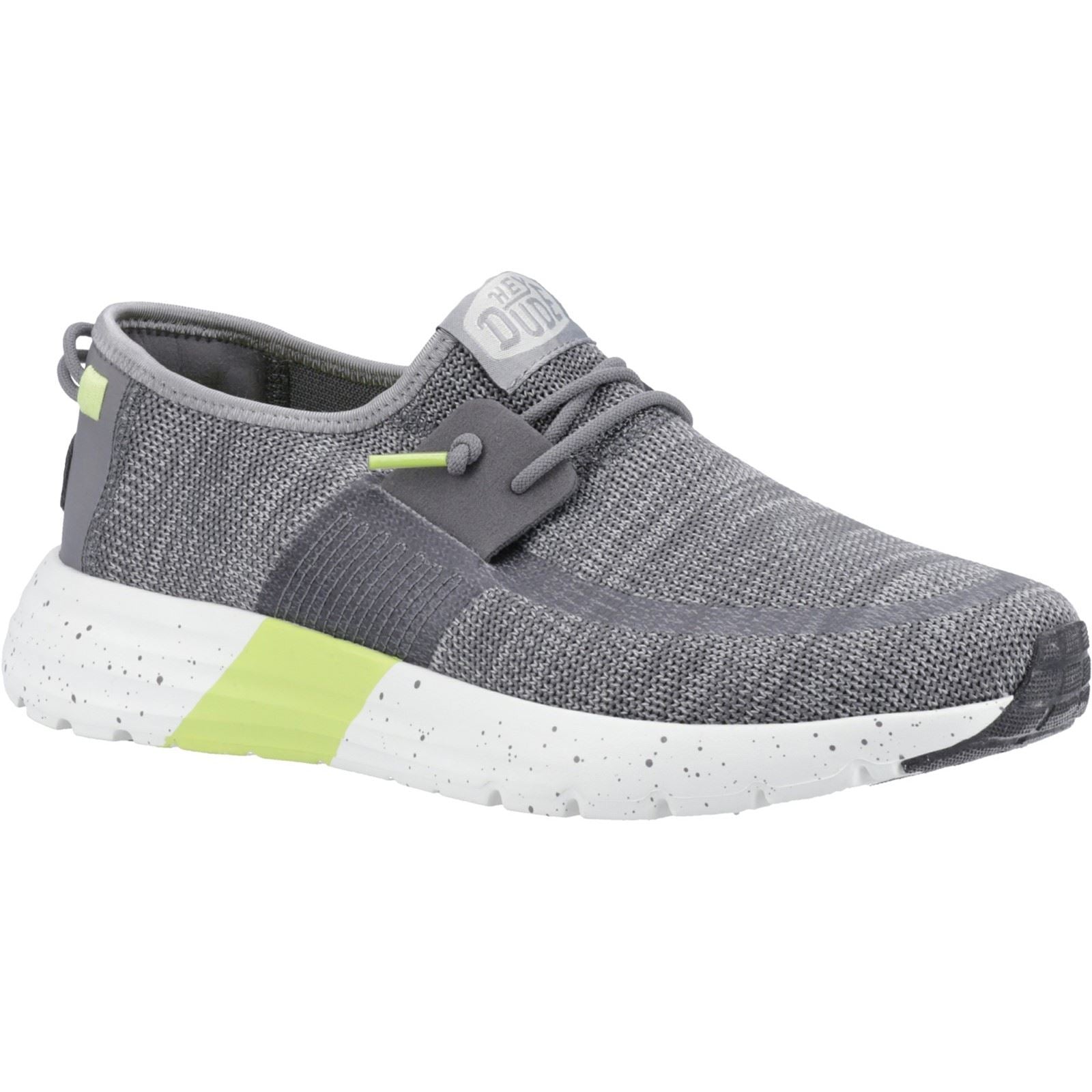 HEYDUDE Sirocco Sport Mode Herren Sneaker In Meliertem Grau/Anthrazit