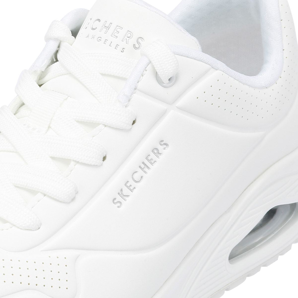 Skechers Uno Weiße Damensneakers