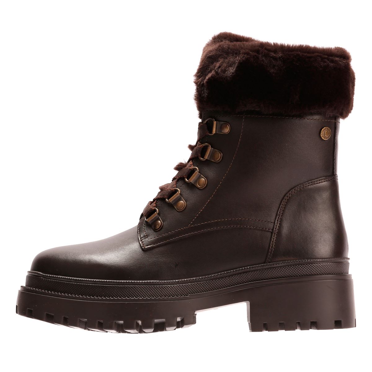 Osprey London The Budapest Leder Damen Braune Stiefel