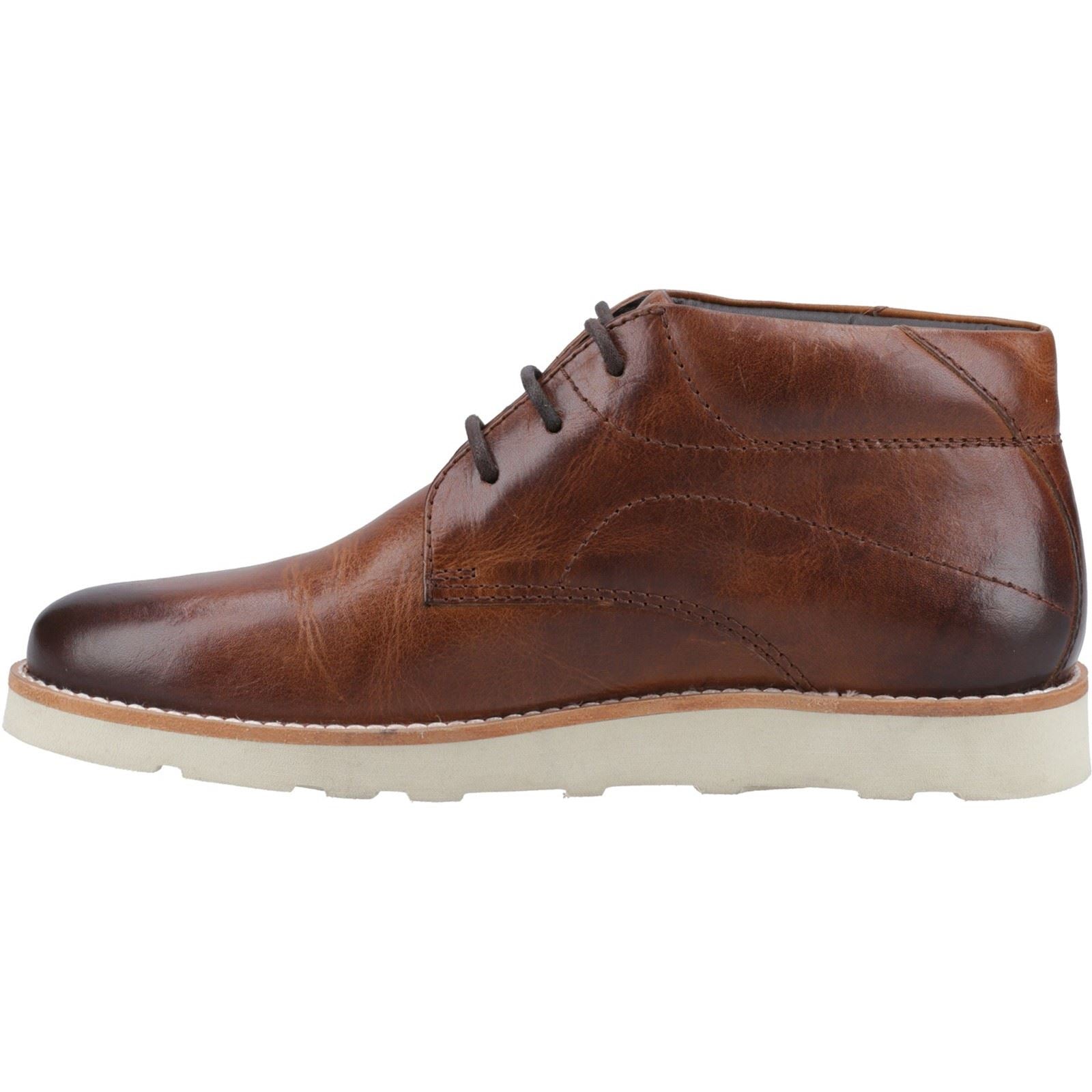 Hush Puppies Kennedy Leder Herren Tan Stiefel