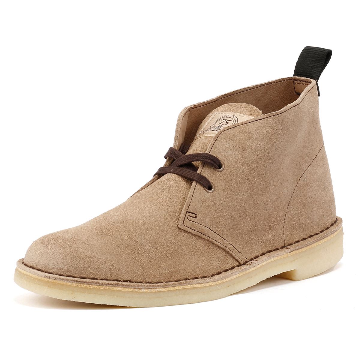 Clarks Originals Desert Wildleder Herrenstiefel Braun