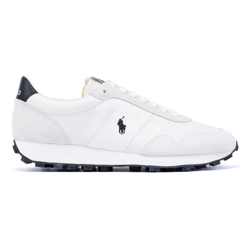 Ralph Lauren Trail 125 Weiße Ledersneaker Für Herren