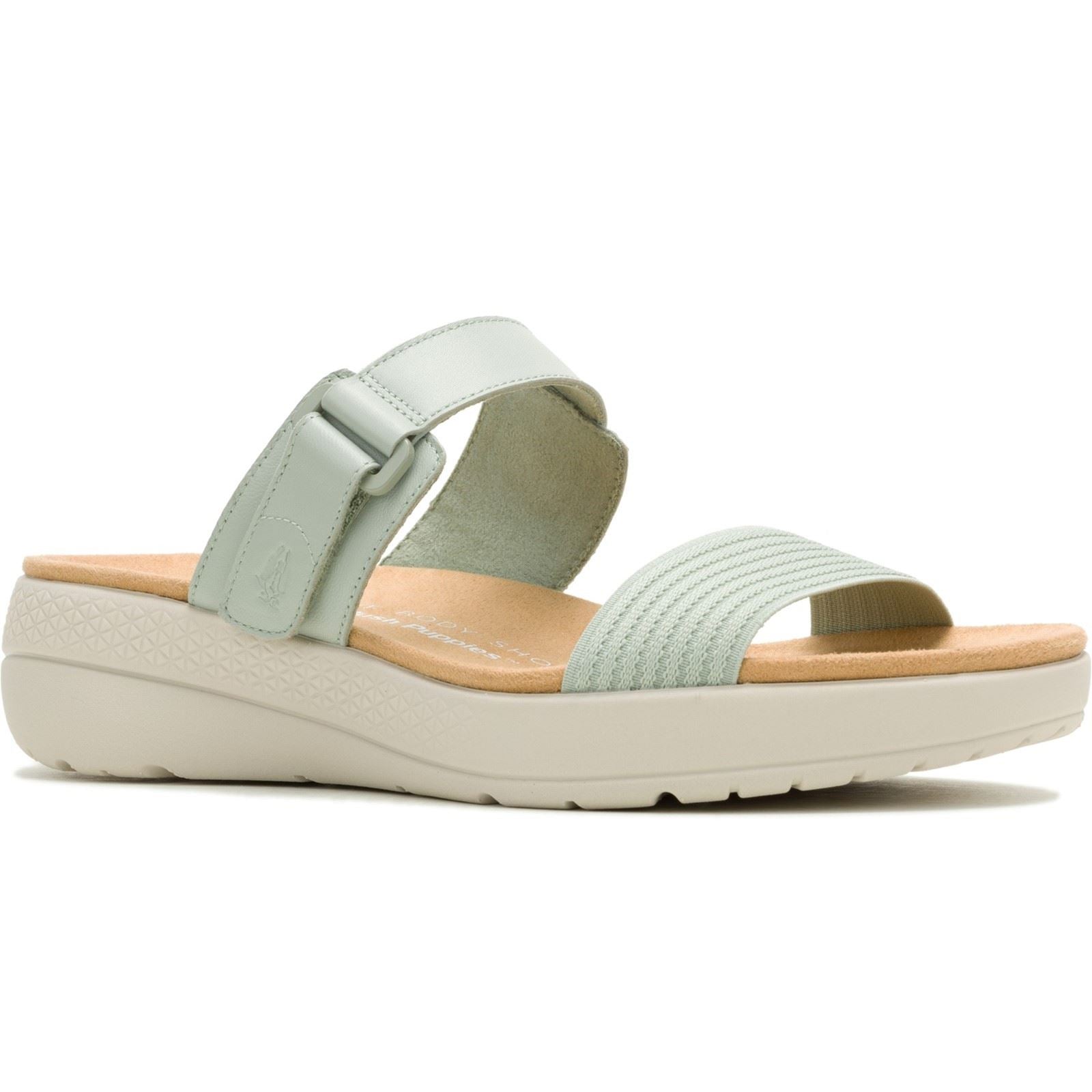 Hush Puppies Breathe Gore Leder Frauentrachten Sandalen