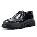 Clarks Main Badell Seam Schwarze Farbe Herren Schnürschuhe Aus Leder