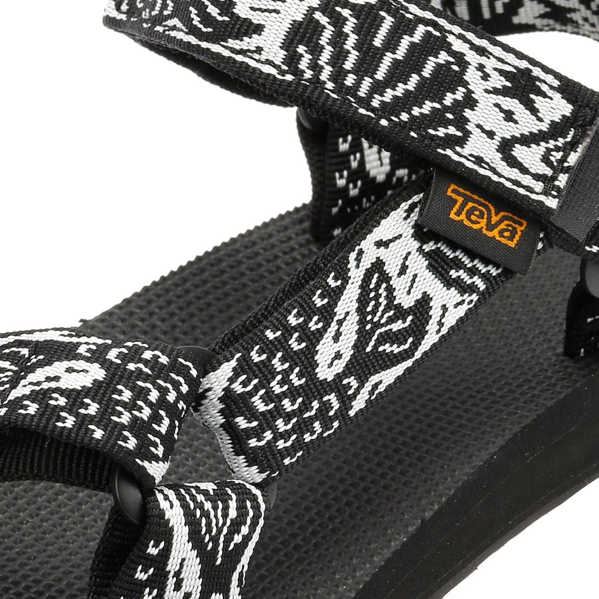 Teva Original Universal Damen Schwarze Farbe Sandalen