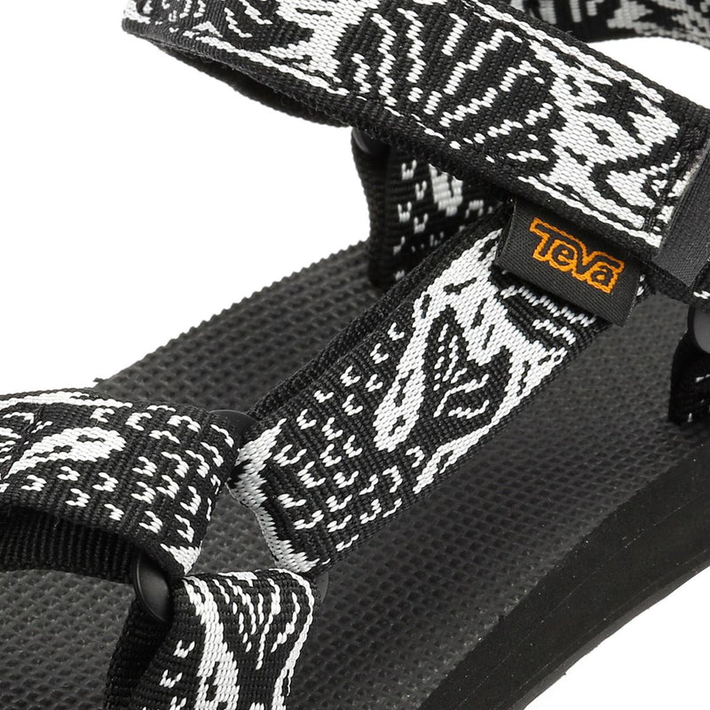 Teva Original Universal Damen Schwarze Farbe Sandalen