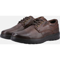 Hush Puppies TRITON LACE UP Herren Schnürschuhe Aus Braunem Leder