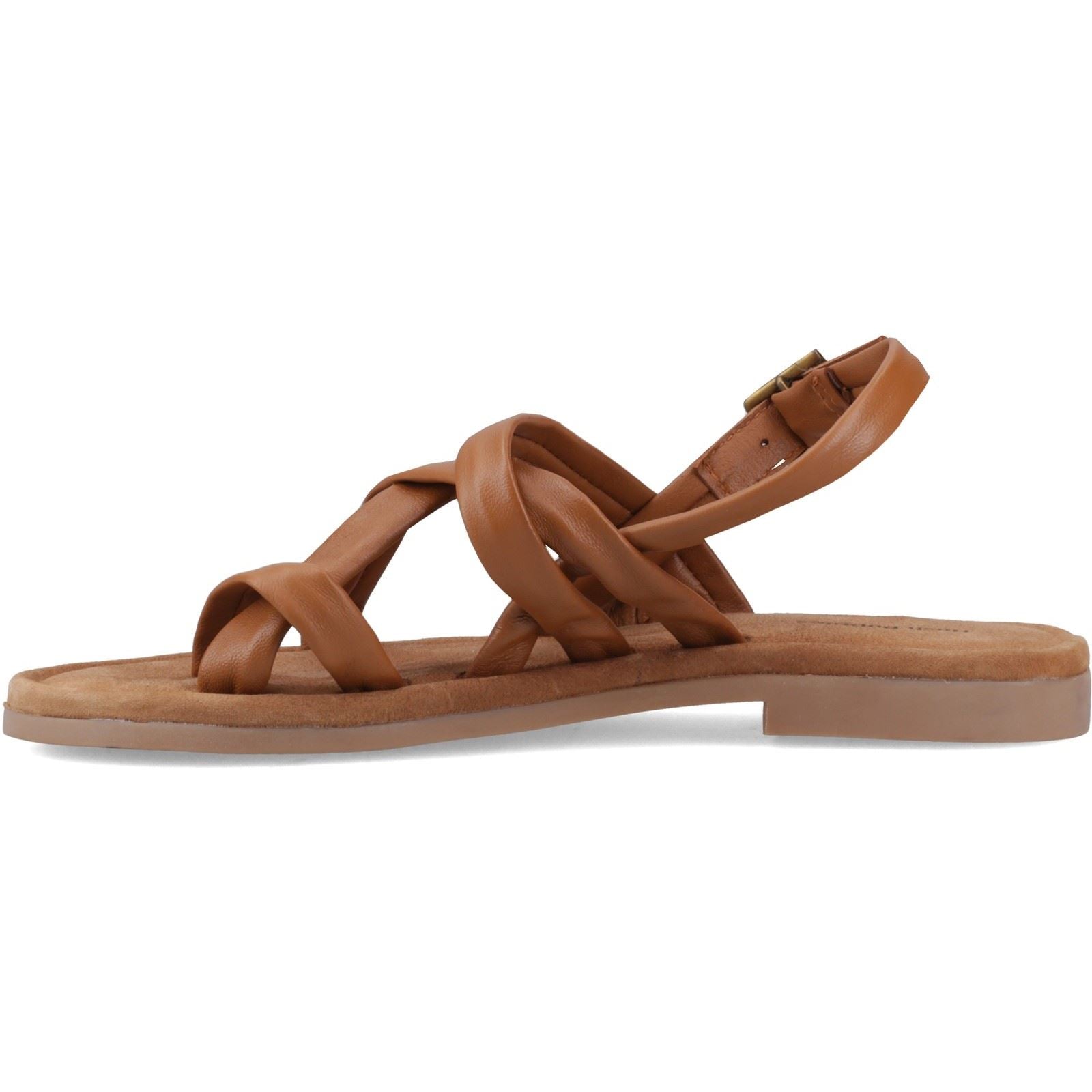 Hush Puppies Hope Leder Damen Tan Sandalen