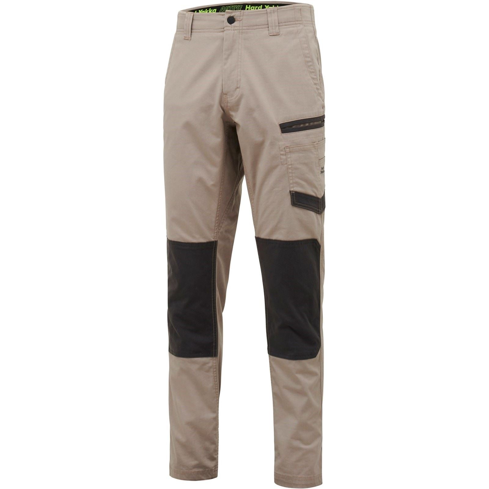 Hard Yakka Raptor Active Baumwoll Herren Tan Outdoohosen