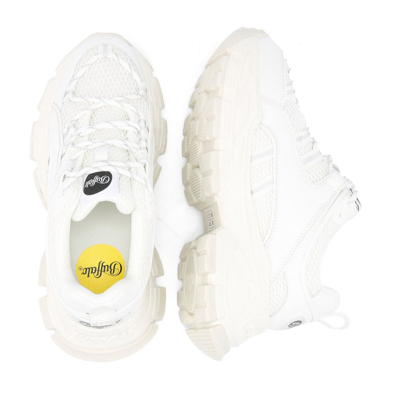 Buffalo Saturn Lace Damen Weiße Turnschuhe