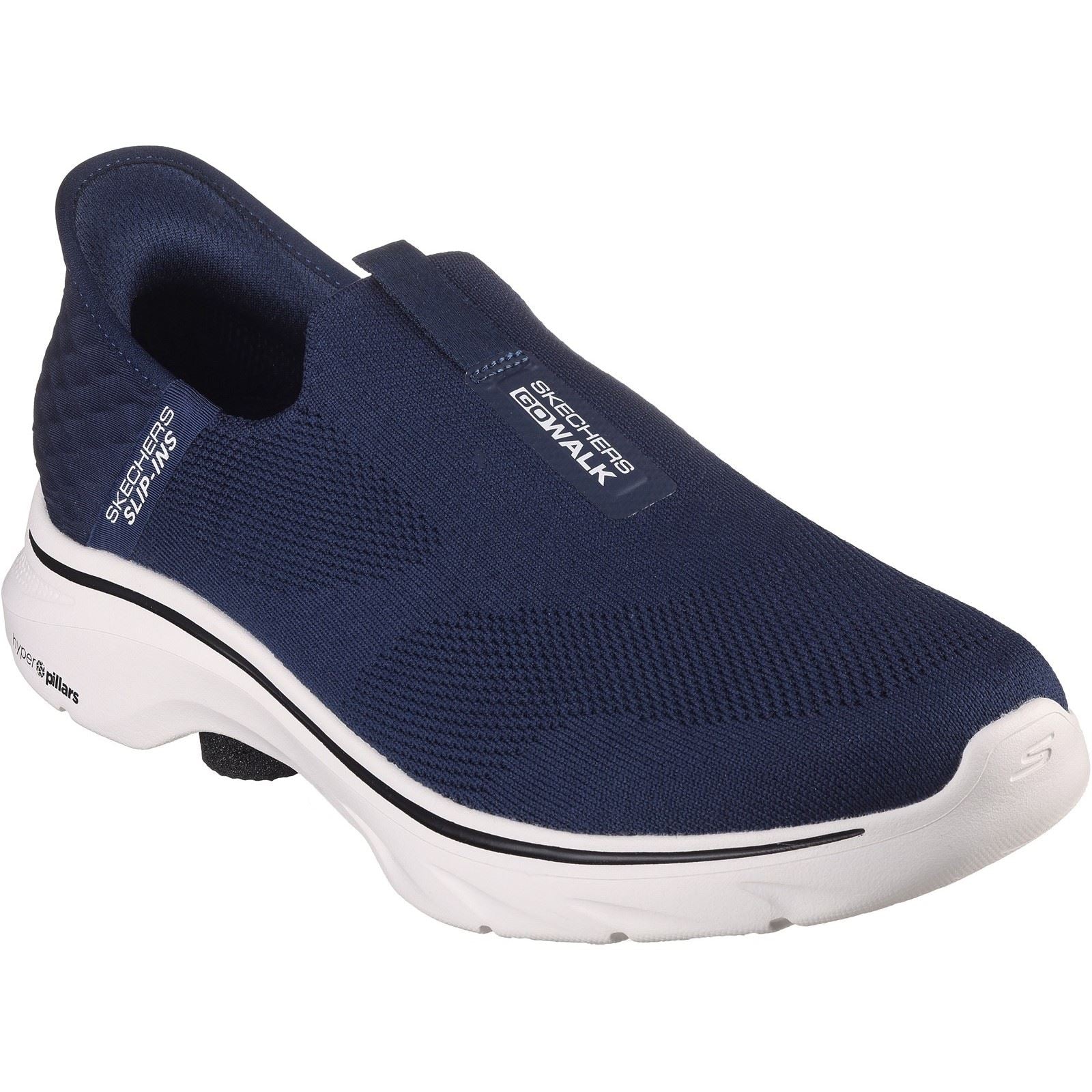 Skechers Slip-ins: GO WALK 7 Mesh Herren Sneaker In Marineblau