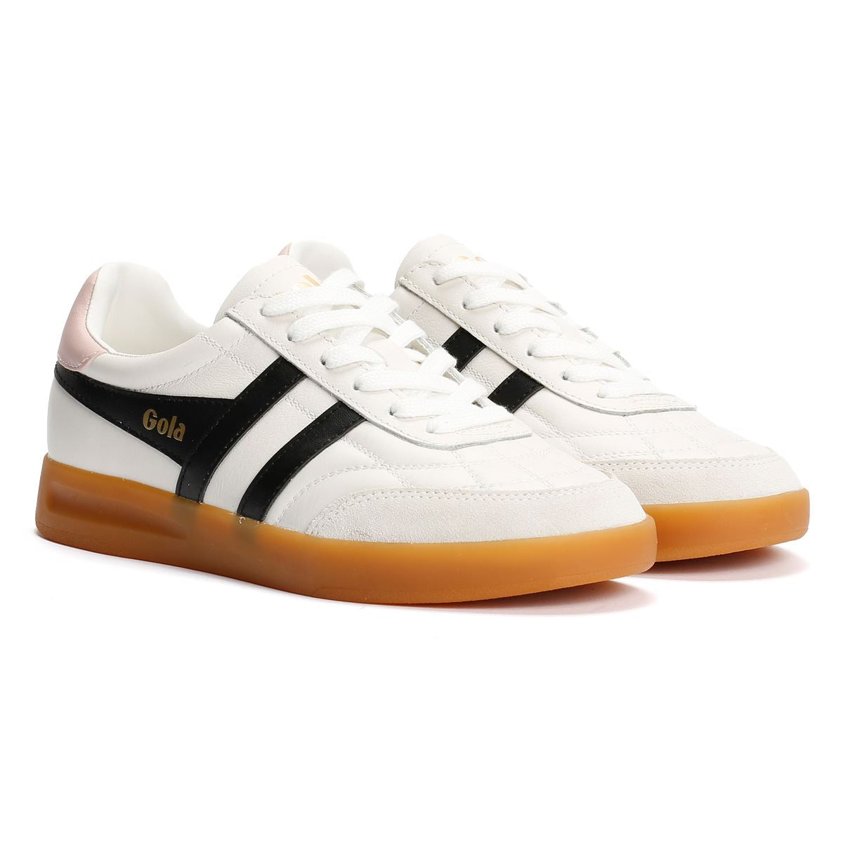Gola Stadia Damen Sneaker Aus Weißem Leder