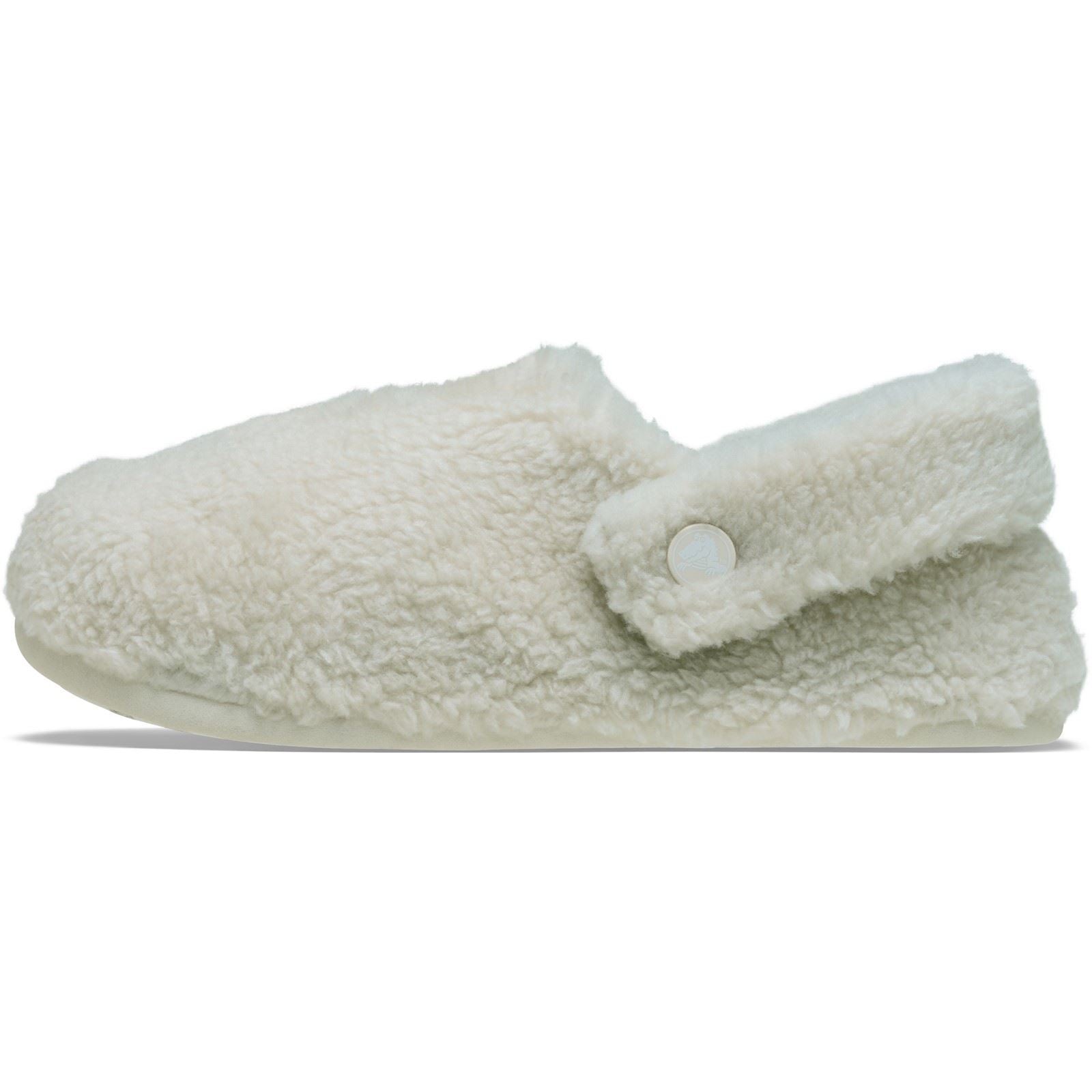 Crocs Classic Cozzzy Polyester Damen Stucco Hausschuhe