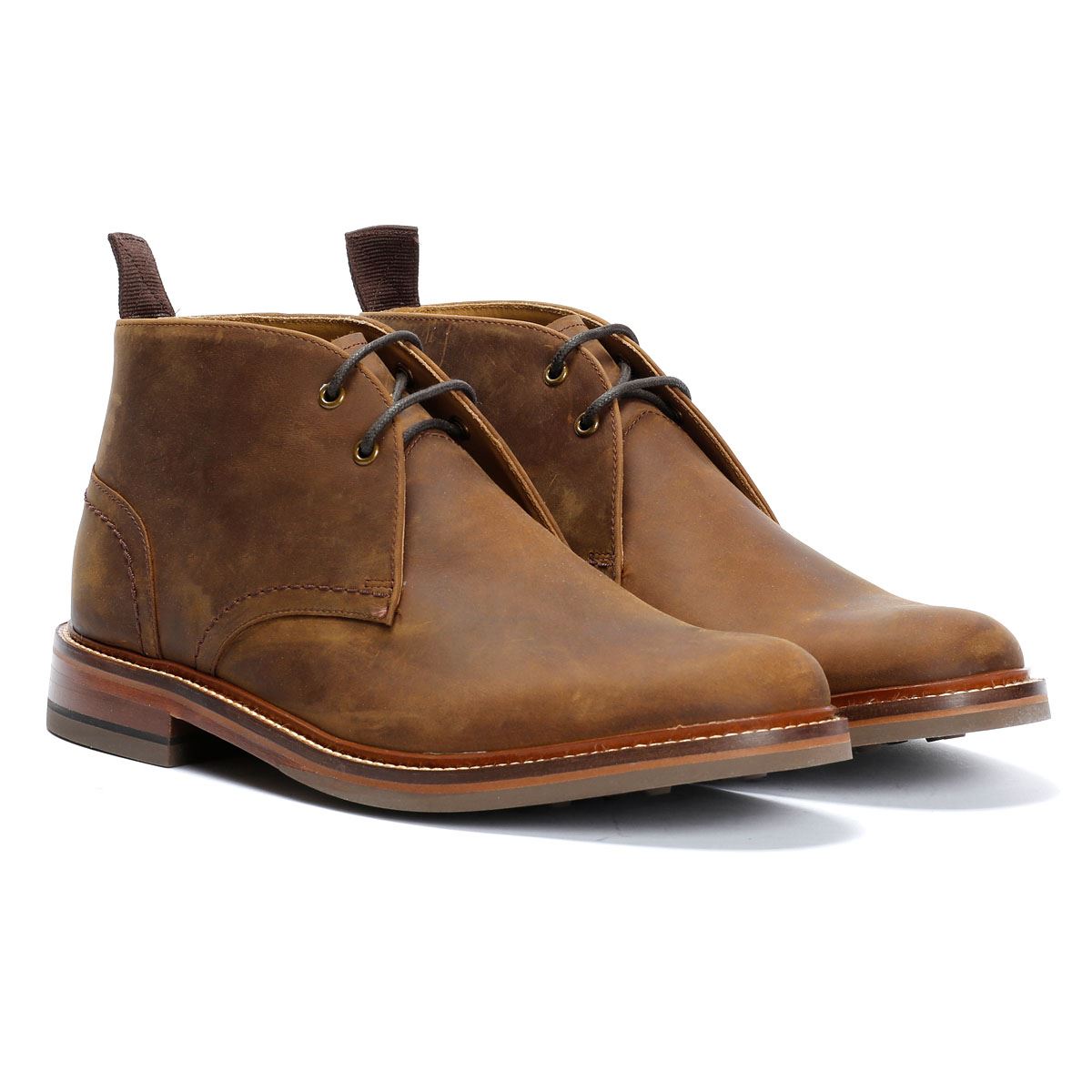 Chapman & Moore Country Chukka Leder Herren Braune Stiefel