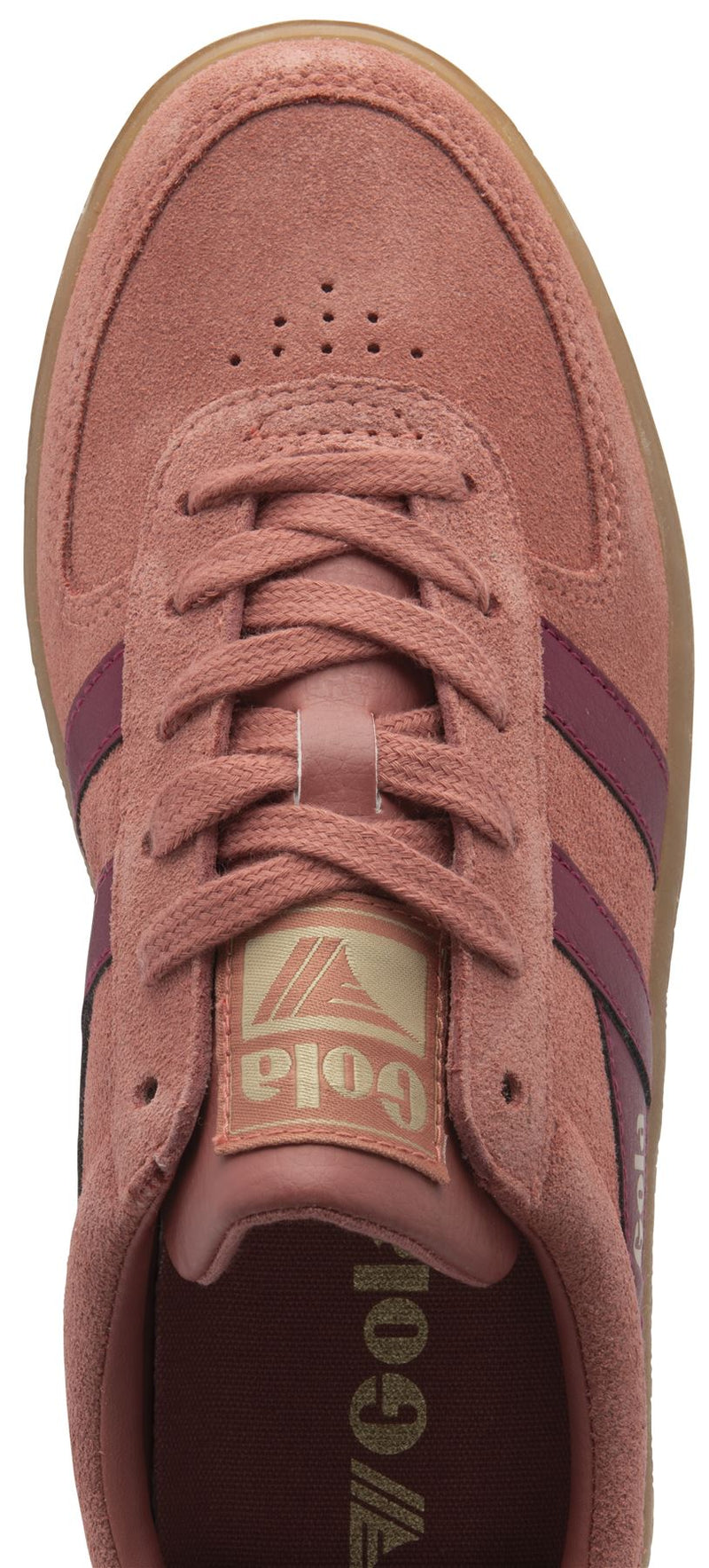 Gola Grandslam Wildleder Damen Rosa Sneakers