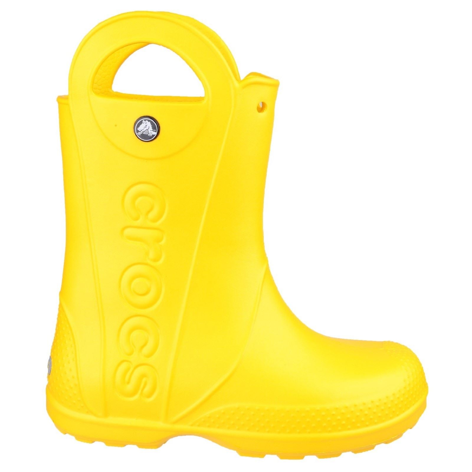 Crocs Handle It Rain Thermoplastische Gelbe Gummistiefel