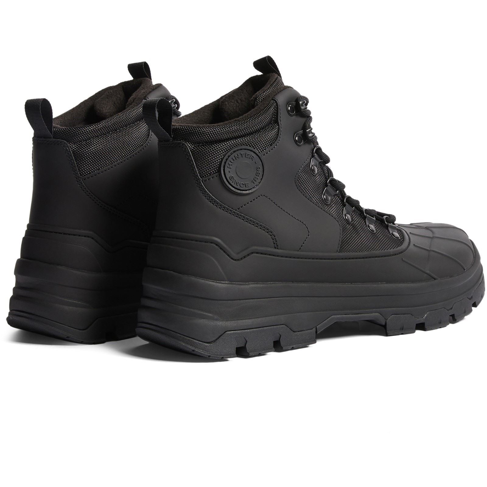 Hunter Explorer Duck Gummistiefel Für Herren In Schwarz