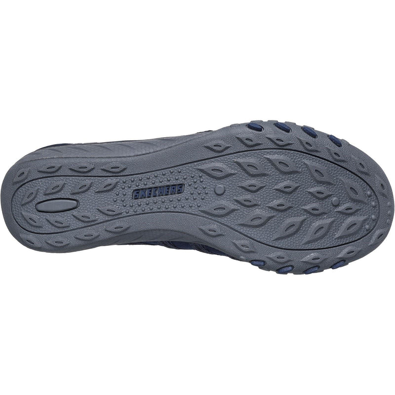Skechers Breathe-Easy - Roll-With-Me Textile Damen Navy Sneakers