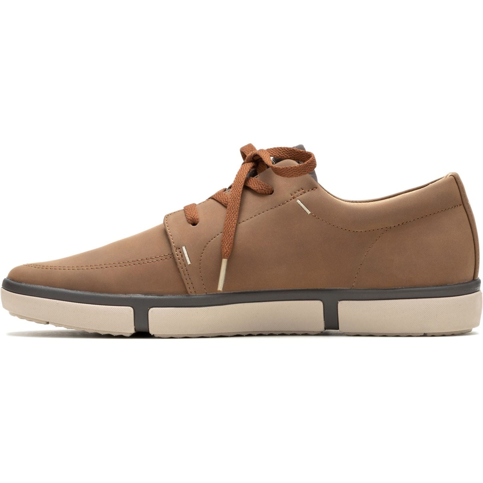 Hush Puppies Briggs Leder Herren Cognac Sneakers