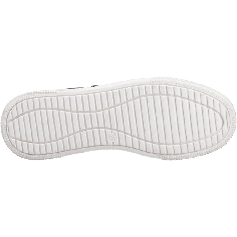 Hush Puppies Martha Damen Sneaker Aus Schwarzem Leder