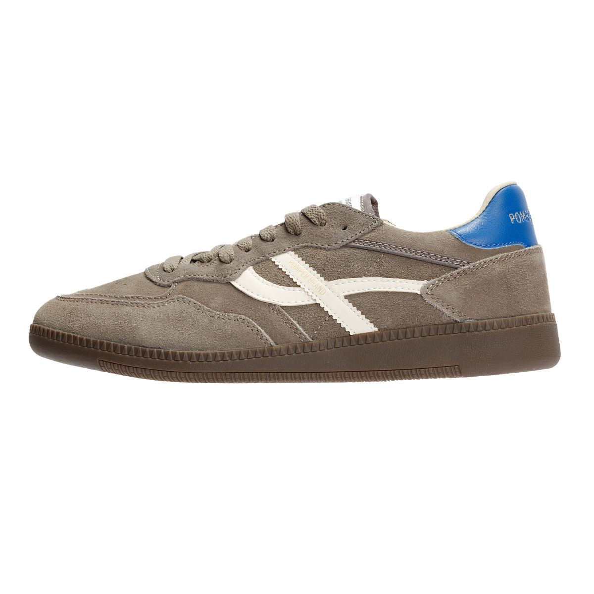 Pompeii Elan Sala Wildleder Herren Graue Sneakers