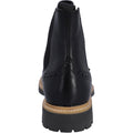 Hunter Cawdor Schwarze Farbe Herrenlederstiefel