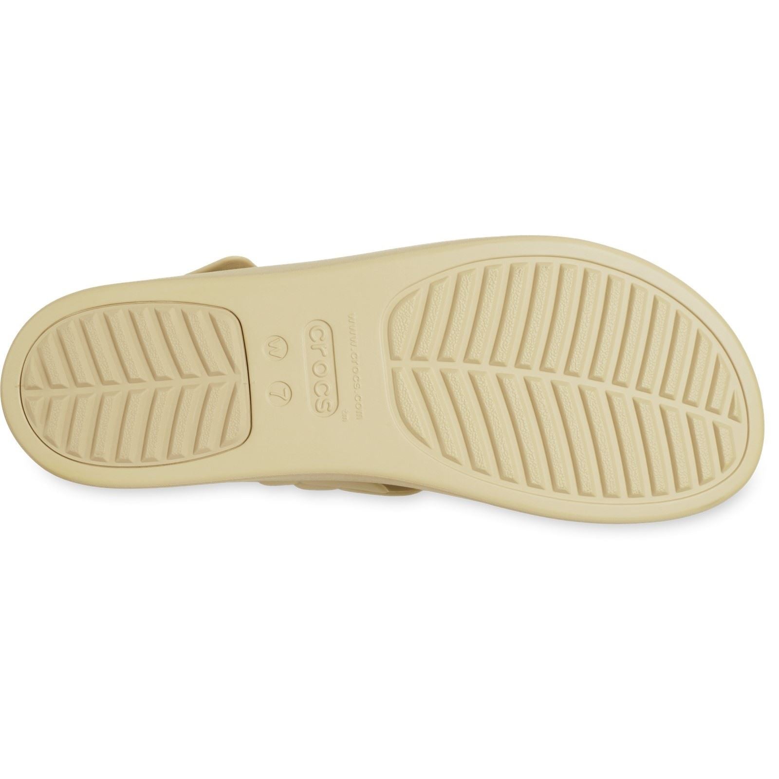 Crocs Brooklyn Woven Thermoplastische Damen Chai Sandalen