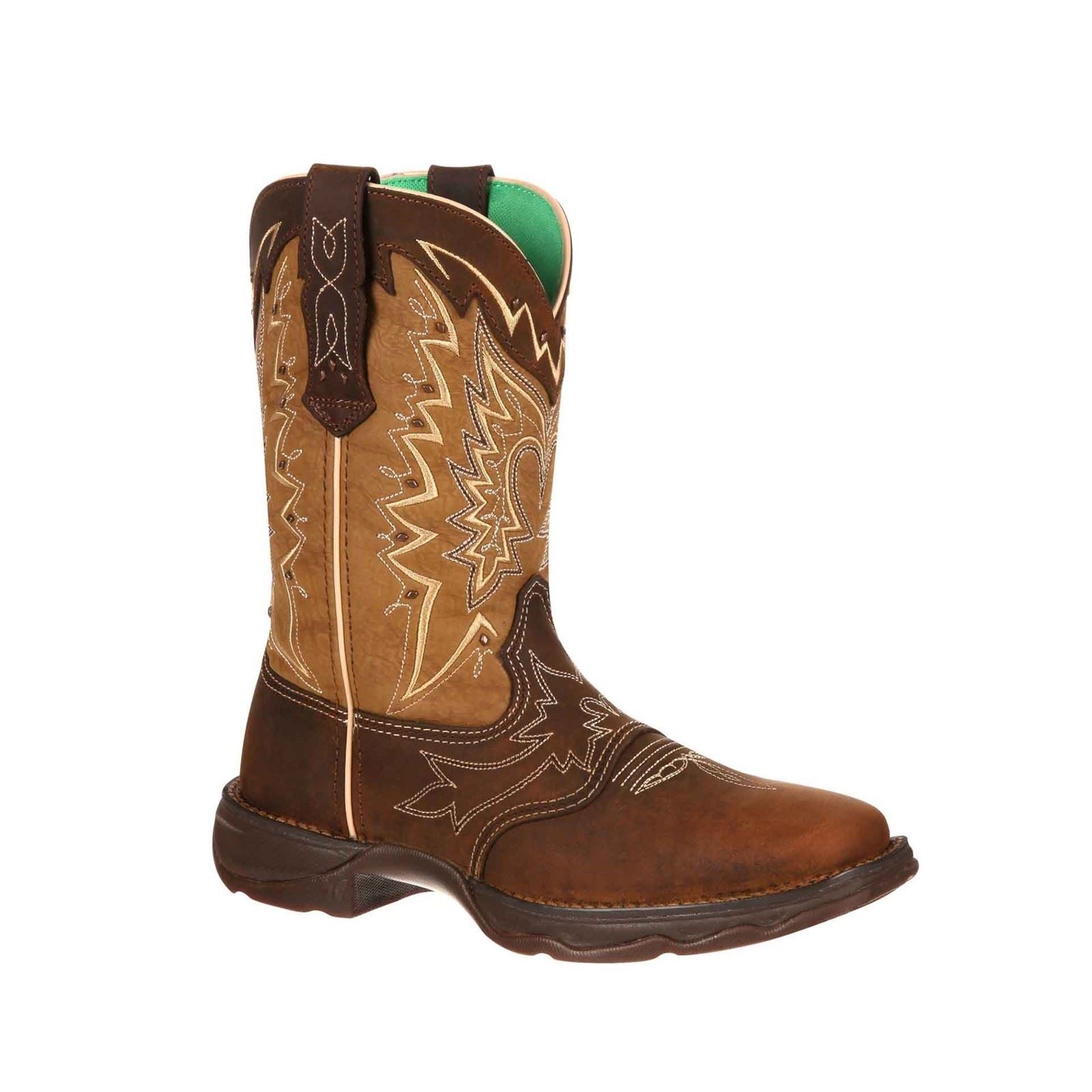 Durango Lady Rebel Damenstiefel Aus Leder In Nicotin/Braun
