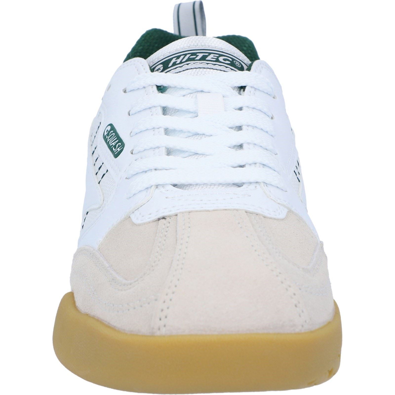 Hi-Tec Squash Turnschuhe Squash Sneaker Aus Textil/Leder In Weiß
