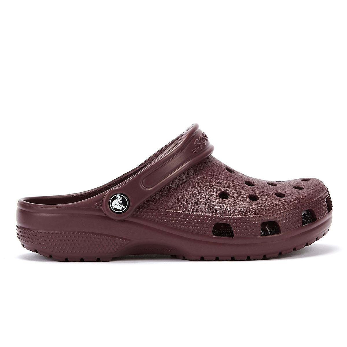 Crocs Classic Clog Dark Cherry Damen-Sandalen In Kirschrot