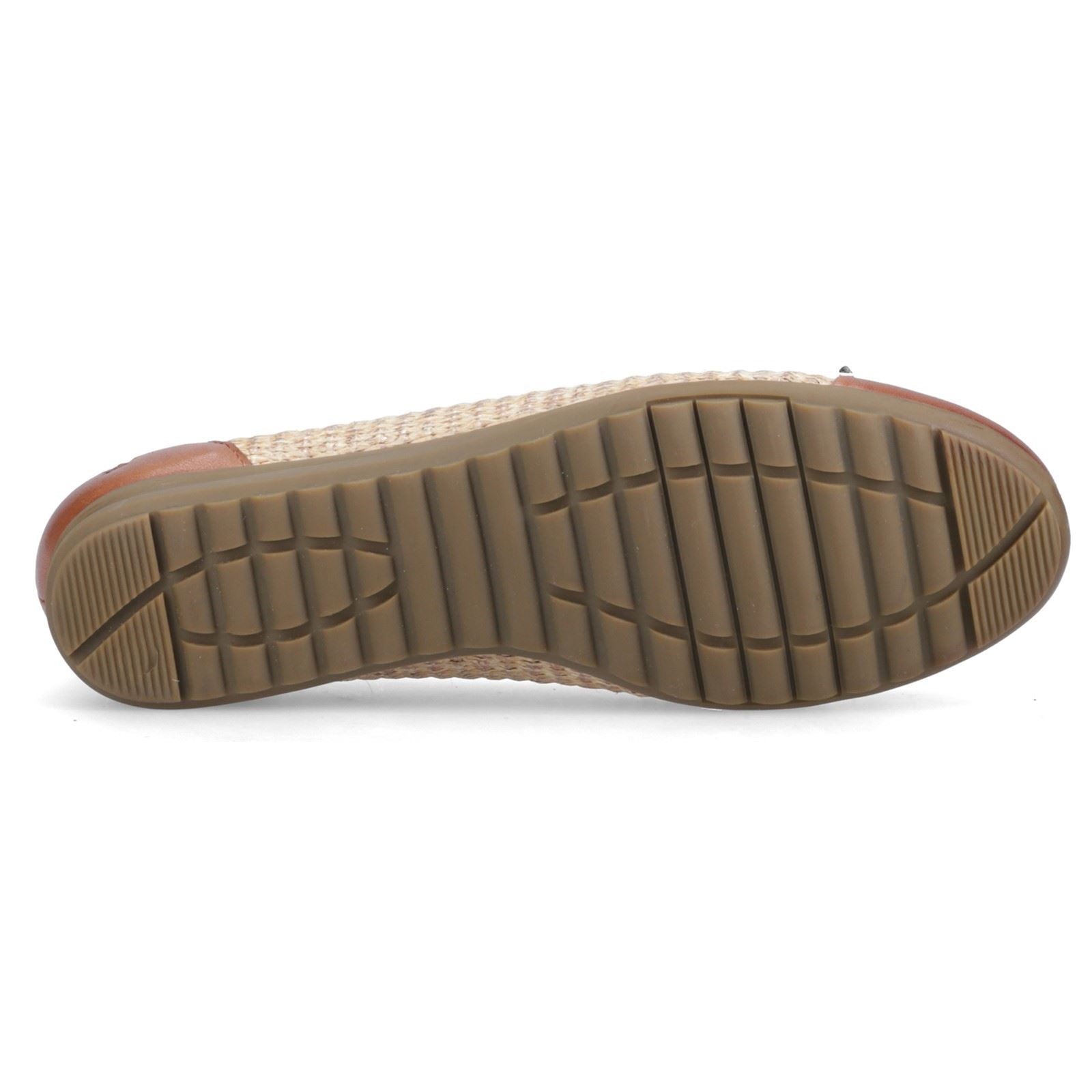 Hush Puppies Laurie Toe Cap Leder Damenschuhe In Braun