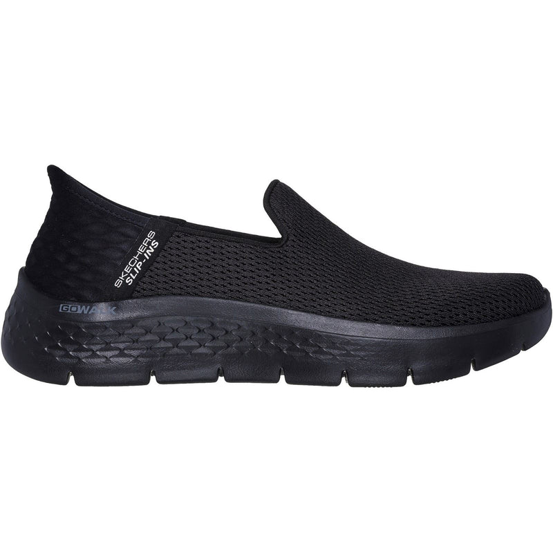 Skechers Go Walk Flex Relish Textile Damen-Sneaker In Schwarz