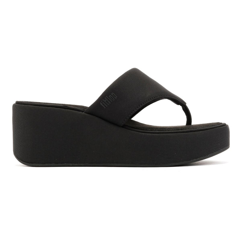 FitFlop Platfforms Wedge Damen Schwarze Farbe Sandalen