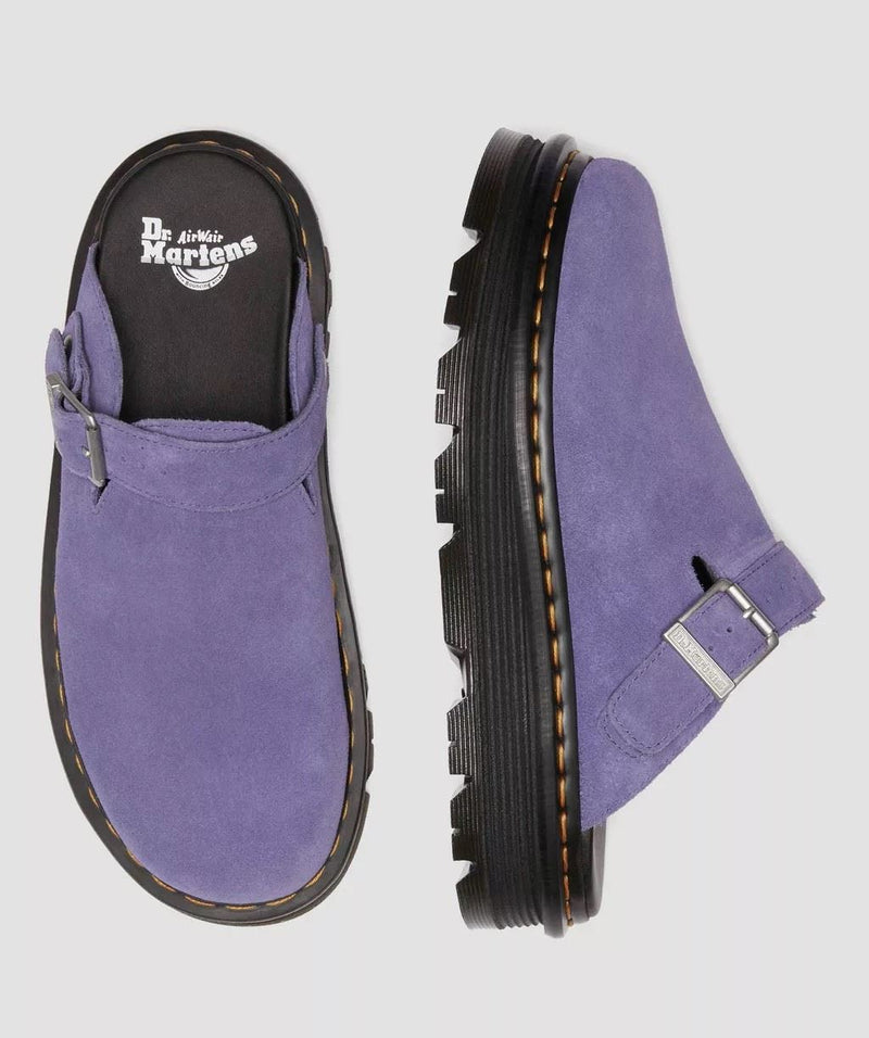 Dr. Martens Zebzag EH Lila Wildleder Clogs