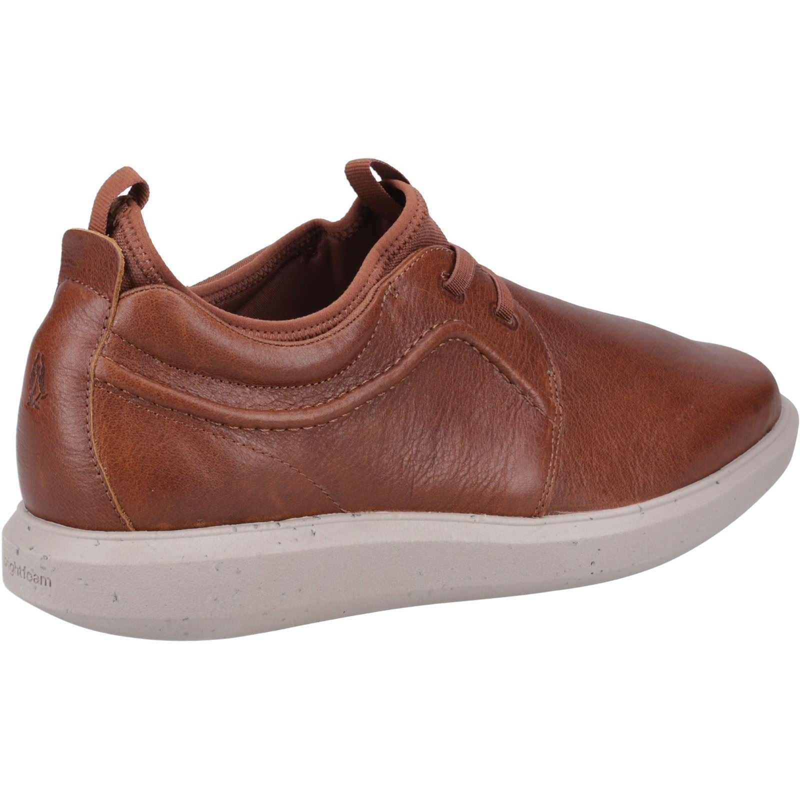 Hush Puppies Niles Leder Herren Cognac Schnürschuhe