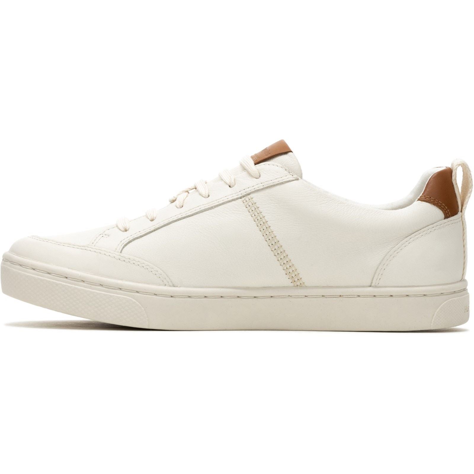 Hush Puppies The Good Low Top Weiße Ledersneaker Für Herren