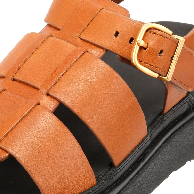 FitFlop GEN-FF Fisherman Damen Sandalen Aus Braunem Leder