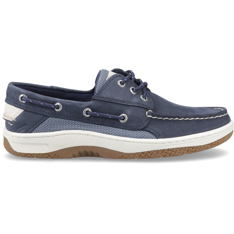 Sperry Billfish 3 Eye Leder Herren Marine Bootschuhe