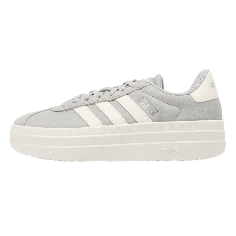 Adidas VL Court Bold Damen Sneaker Aus Grauem Leder