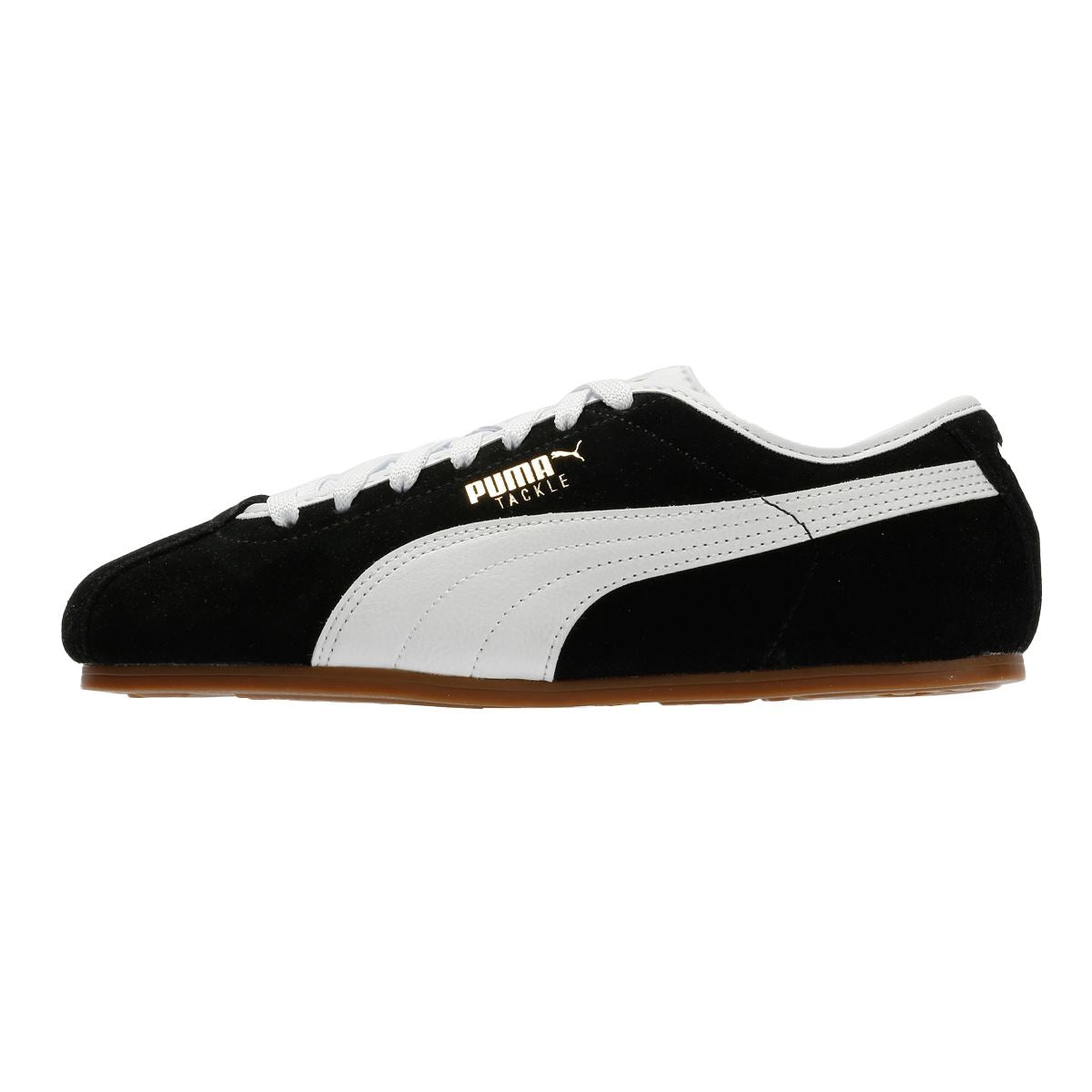 Puma Tackle Wildleder Damen Schwarz Sneakers