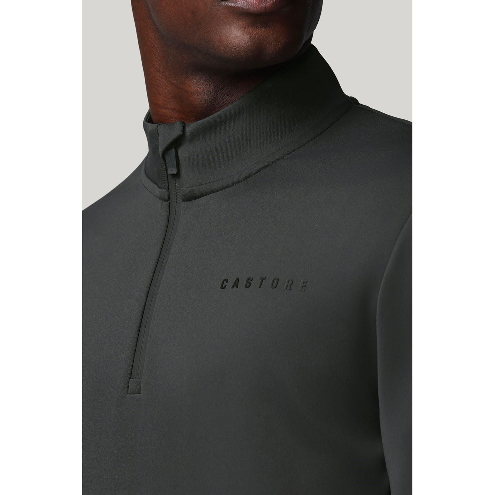 Castore Flex 1/4 Zip Herren Grauer Sweatshirt