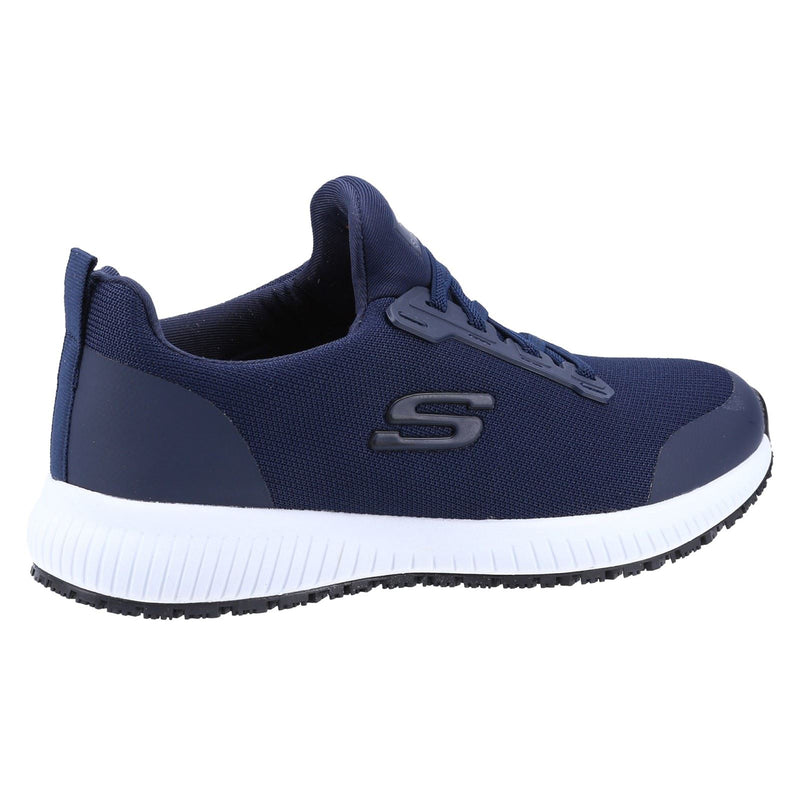 Skechers Workwear Squad SR Textil Damen Navy Sicherheits Sneakers