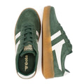 Gola Grandslam Damen Sneakers Aus Wildleder In Grün