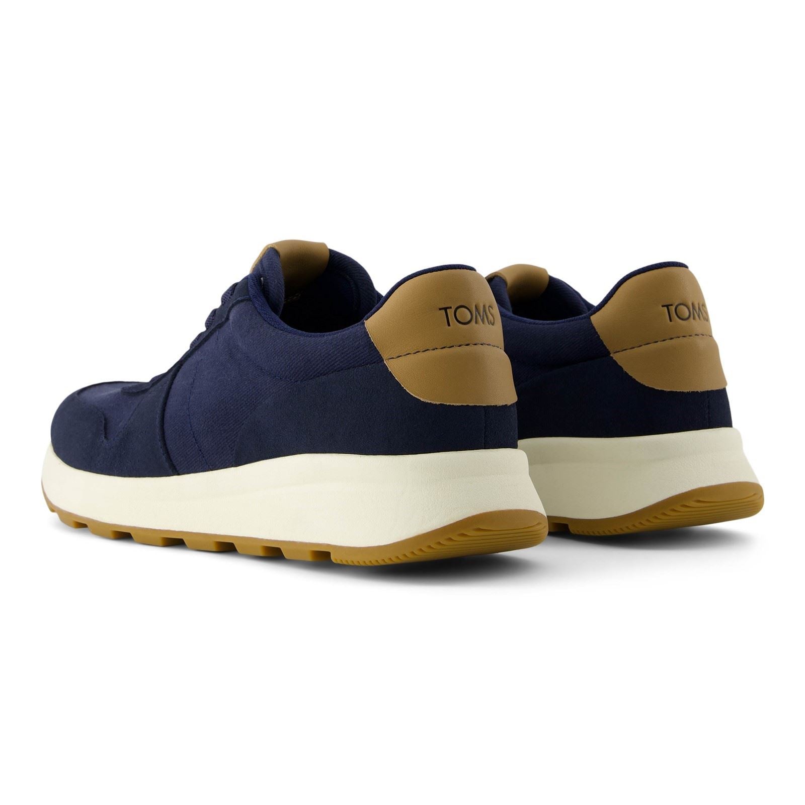 TOMS TRVL LITE Retro Herren Sneaker Aus Leder In Marineblau