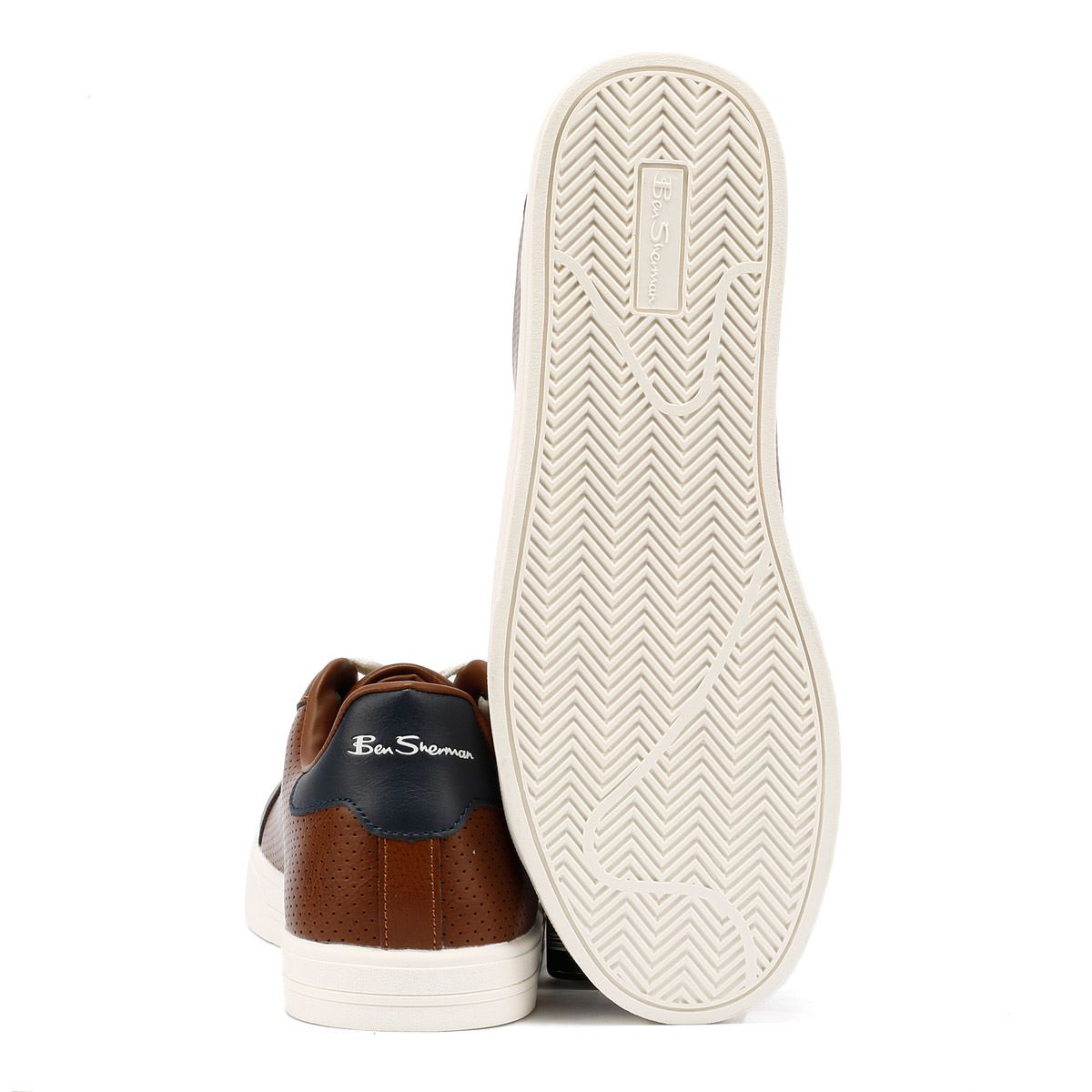 Ben Sherman Chase Herren Braune Sneakers